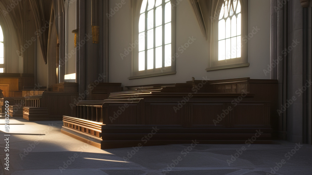 The Elegance of a Church: A Place to Marvel at Human Ingenuity and Artistry, Generative AI