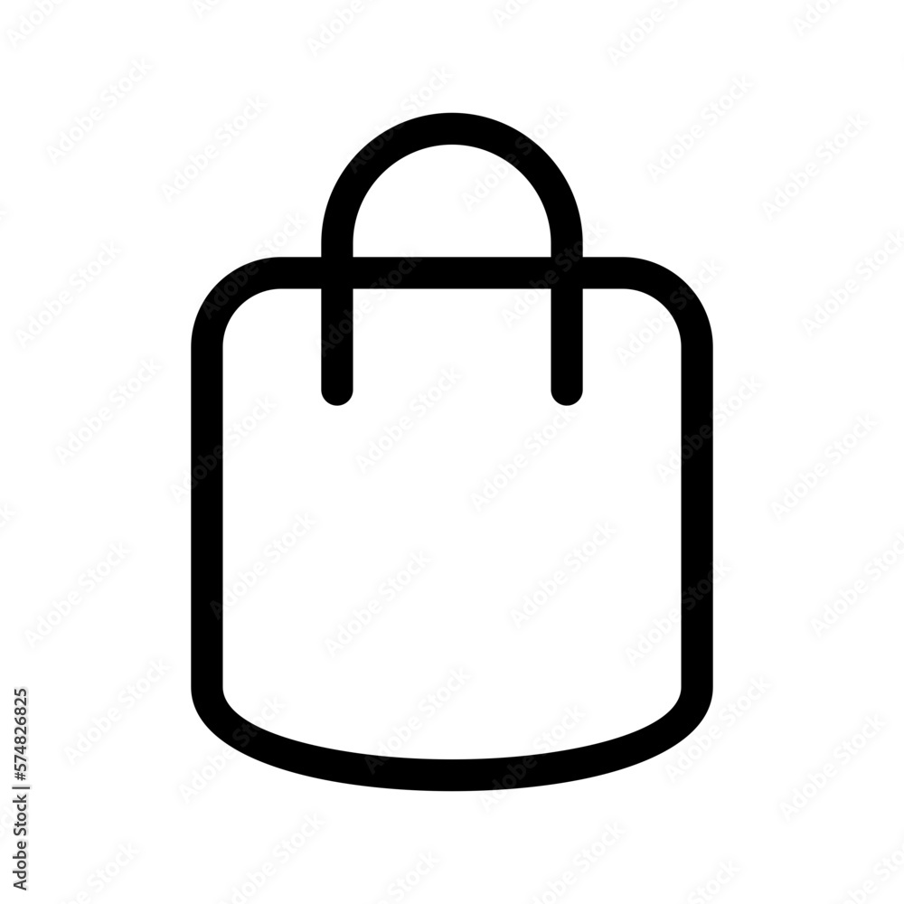 Shopping Bag Icon Vector Symbol Design Illustration Shopping Bag Icon Vector Symbol Design Illustration