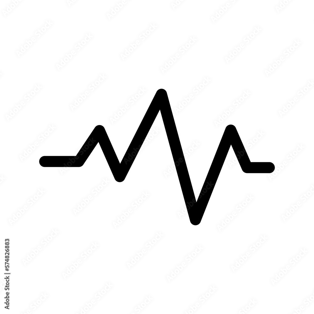 Heartbeat Icon Vector Symbol Design Illustration Heartbeat Icon Vector Symbol Design Illustration