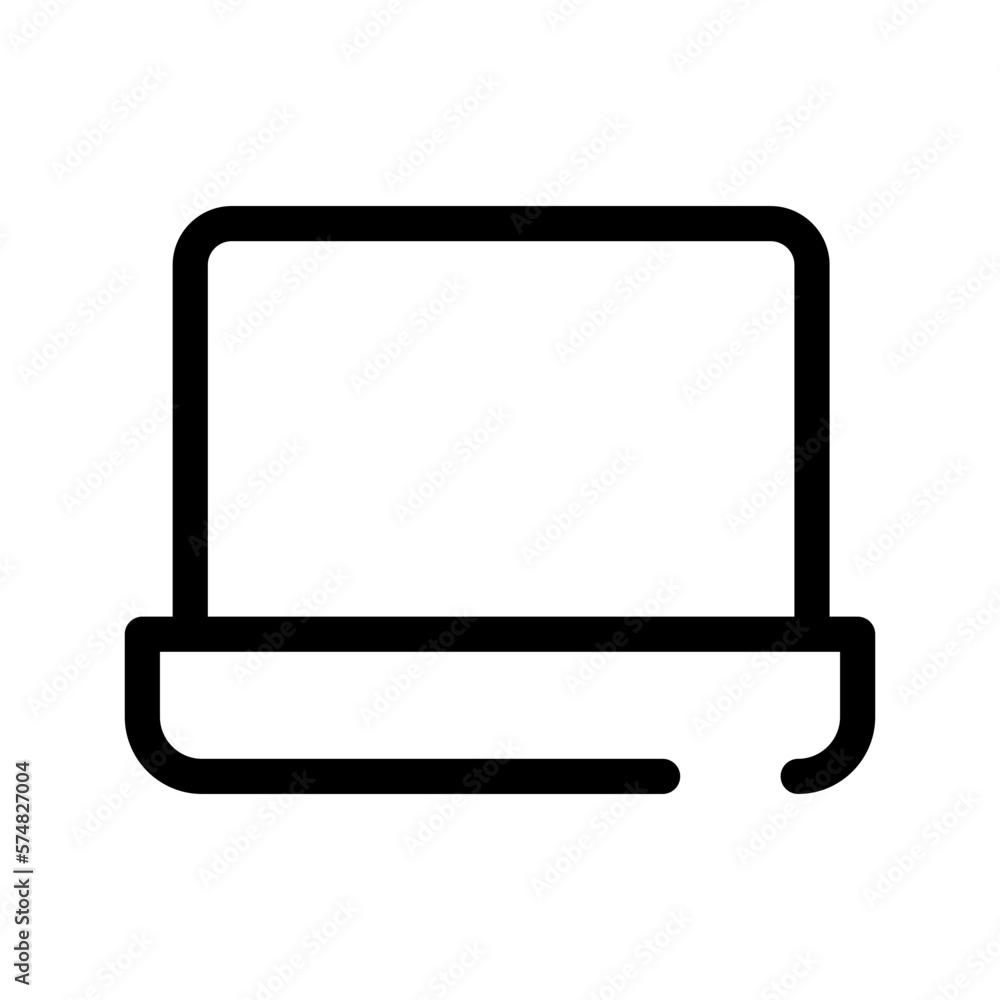 Laptop Icon Vector Symbol Design Illustration