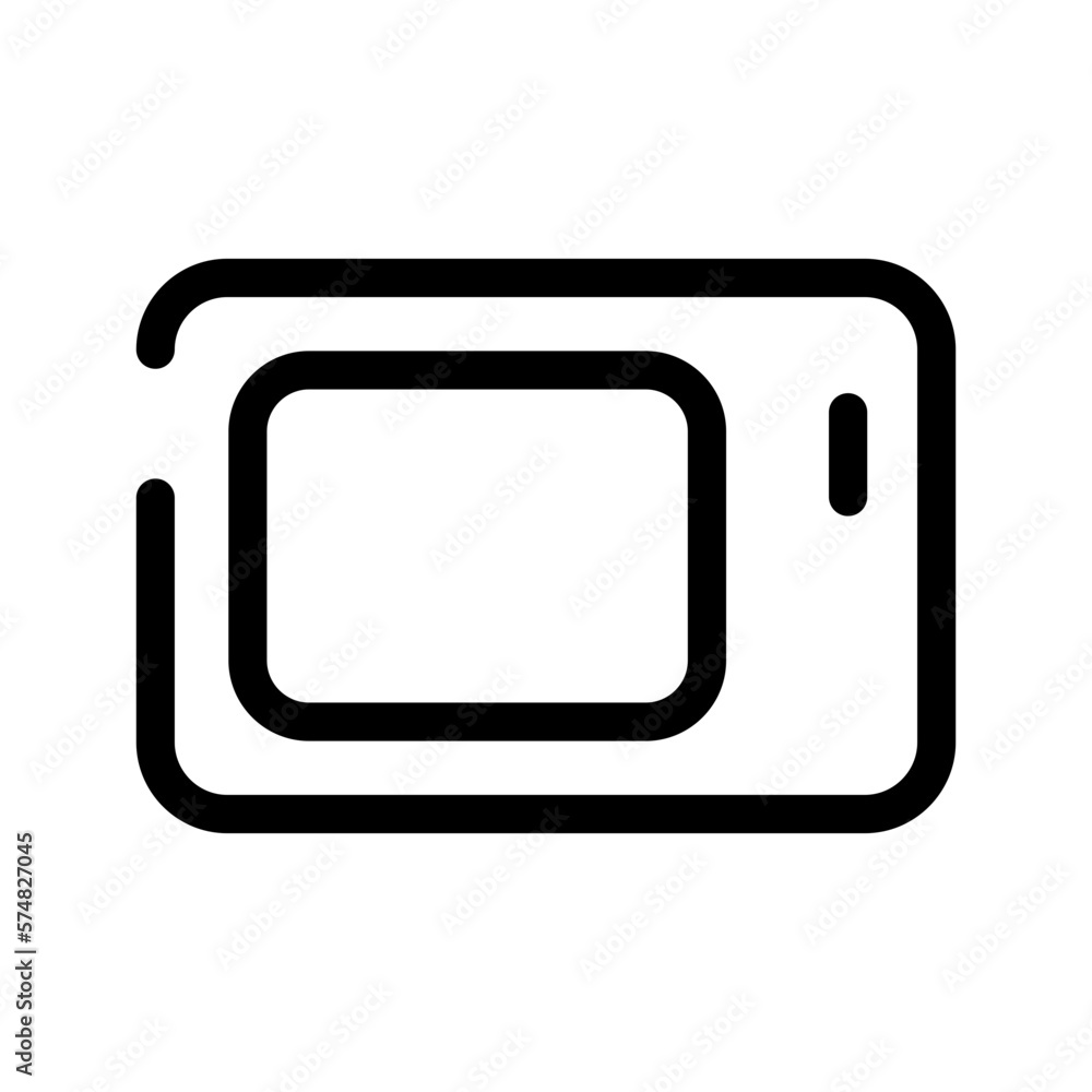Tablet Icon Vector Symbol Design Illustration Tablet Icon Vector Symbol Design Illustration