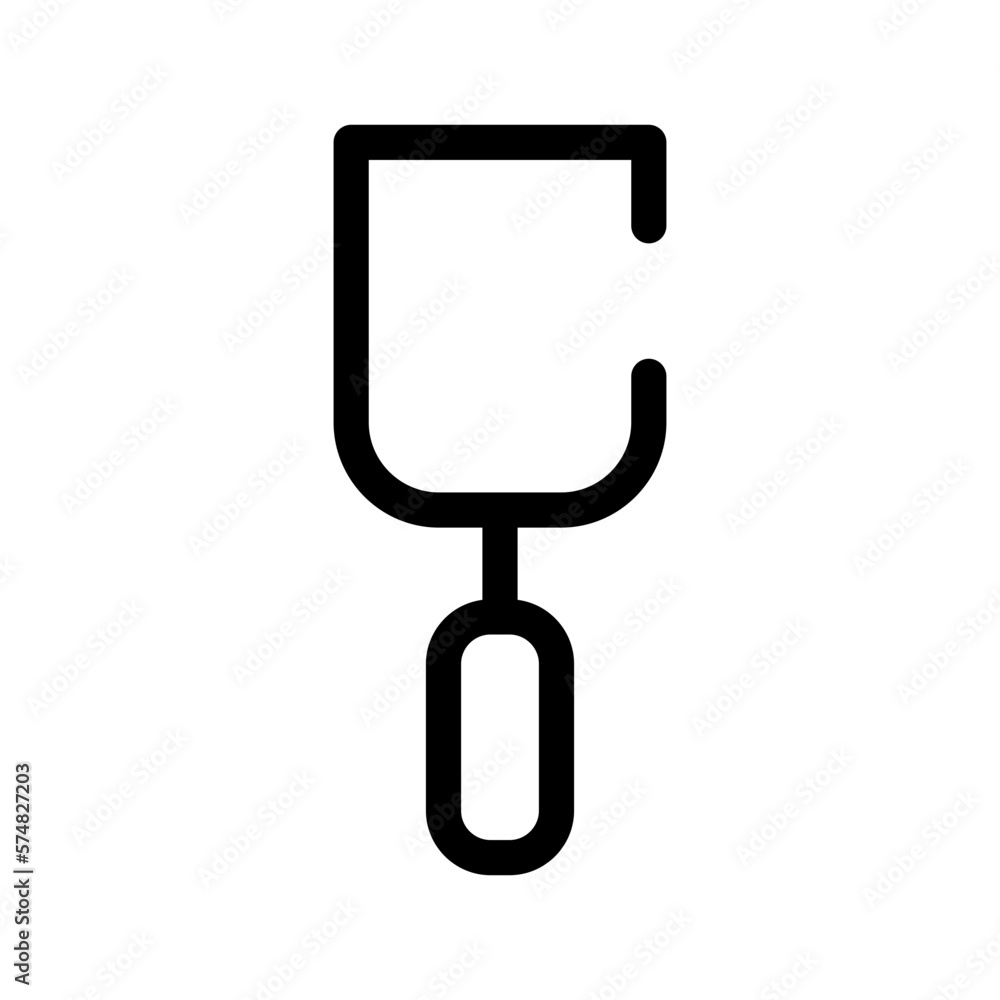 Spatula Icon Vector Symbol Design Illustration Spatula Icon Vector Symbol Design Illustration