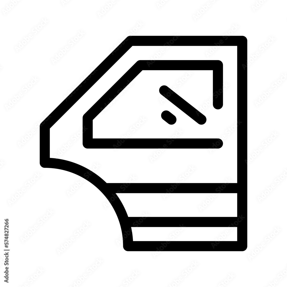 Car Door Icon Vector Symbol Design Illustration Car Door Icon Vector Symbol Design Illustration