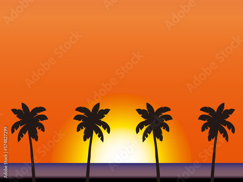 やしの木夕B20