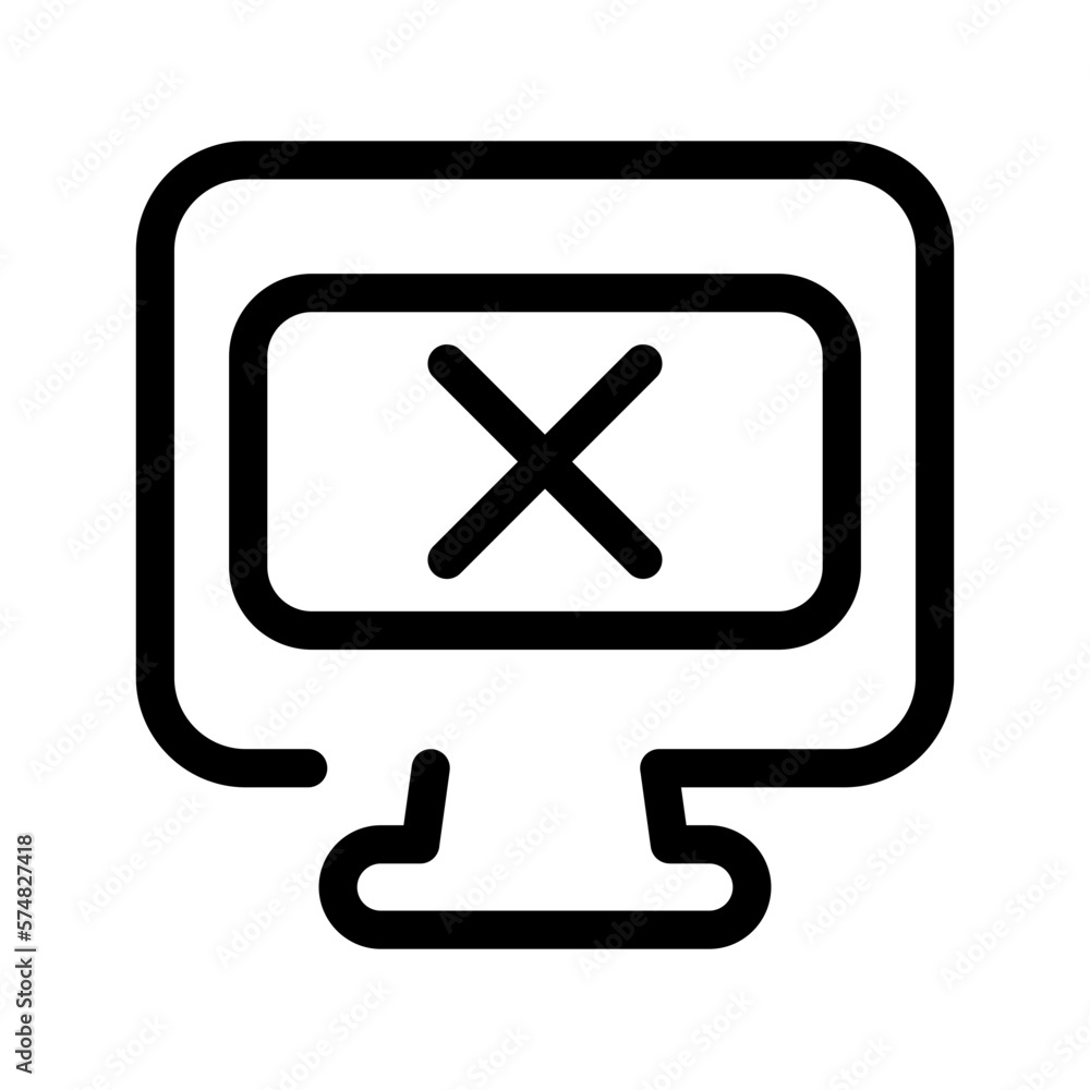 Access Denied Icon Vector Symbol Design Illustration Access Denied Icon Vector Symbol Design Illustration