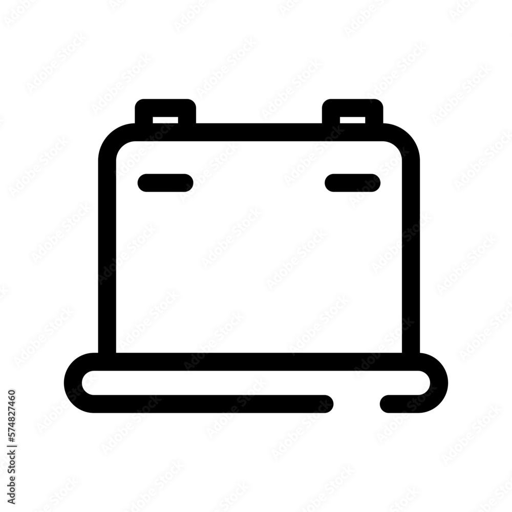 Accumulator Icon Vector Symbol Design Illustration Accumulator Icon Vector Symbol Design Illustration