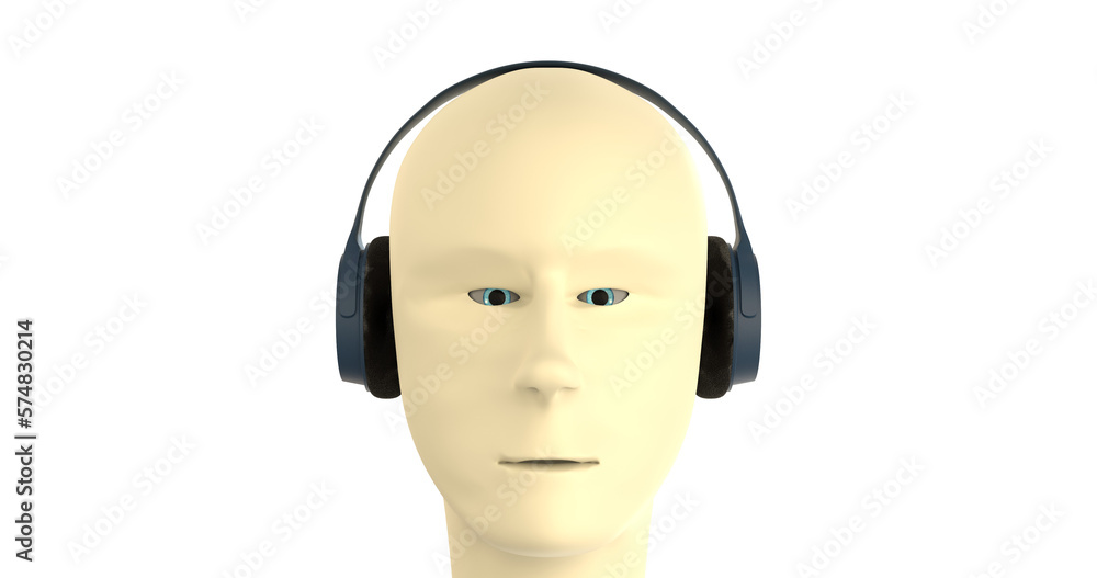 3d rendered illustration of a head of a person 3d rendered illustration of a head of a person