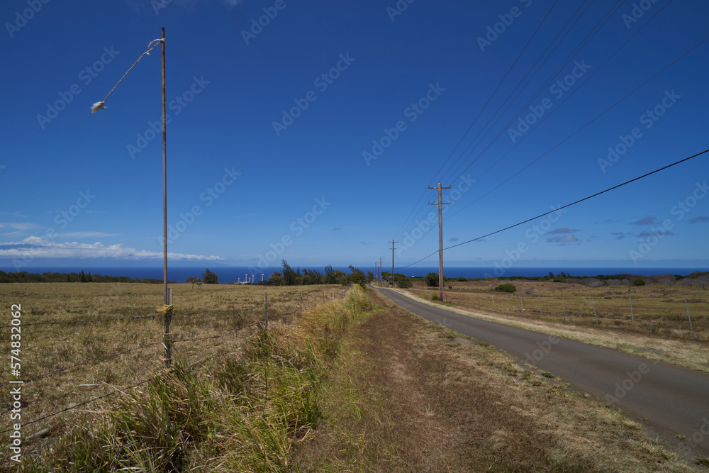 road in the countryside