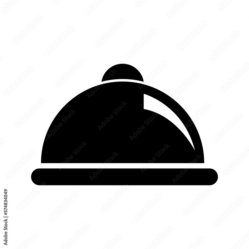 Dish icon trendy style illustration on white background..eps Dish icon trendy style illustration on white background..eps