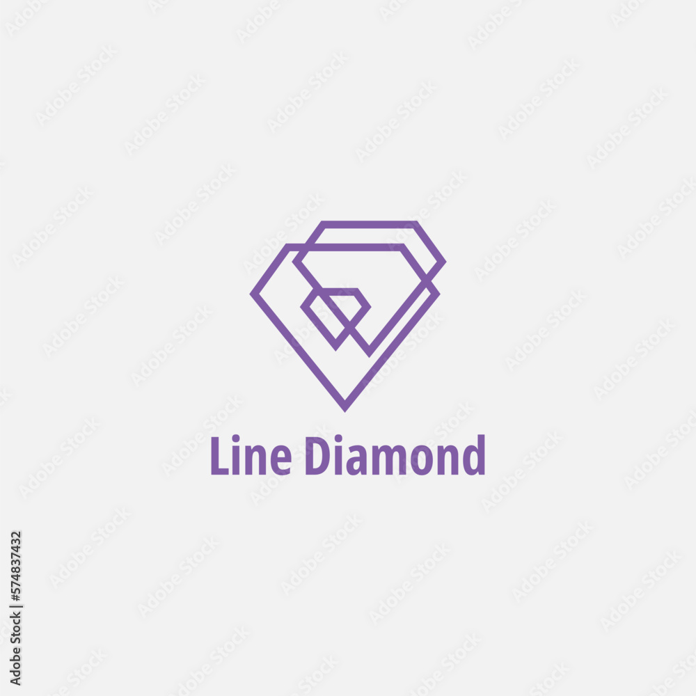 Three diamonds logo of a line of three different sizes. Three diamonds logo of a line of three different sizes.