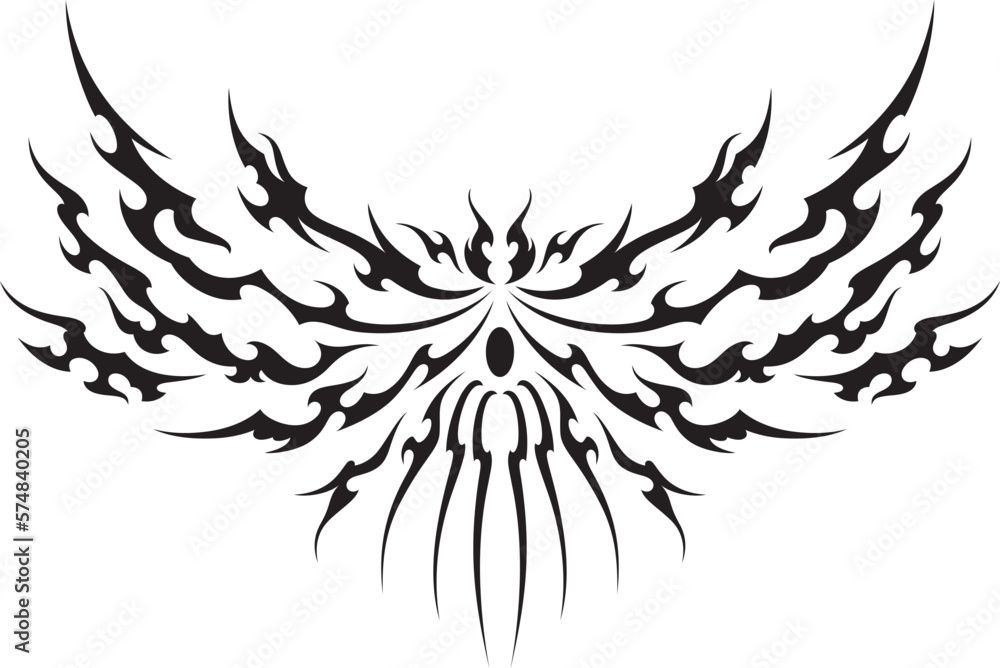 Fototapeta premium 232-WingTribal_19-03