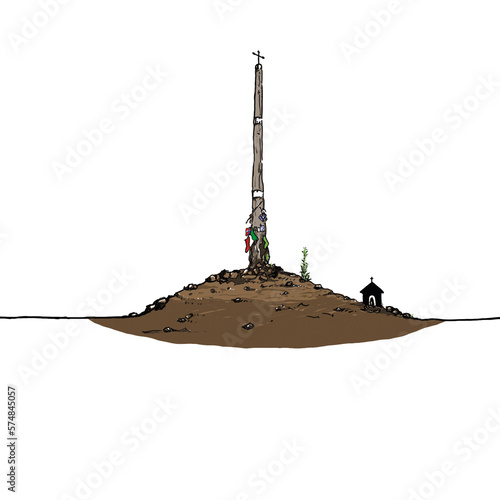 Cruz de Ferro - ESPANHA