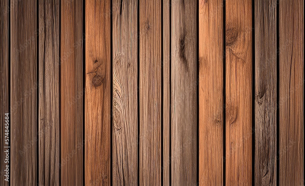 Obraz premium wood texture background, Generative AI