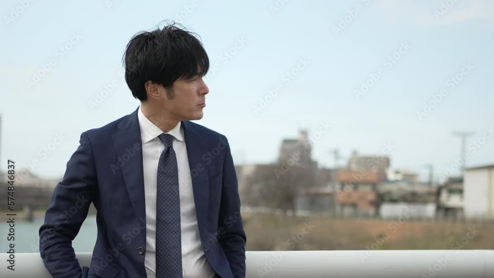 ビジネスマンの男性 ビジネスマンの男性