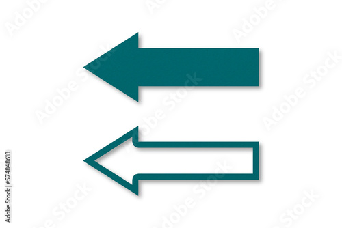 Free Download Green paper arrows isolated on transparent background - GFXLoad