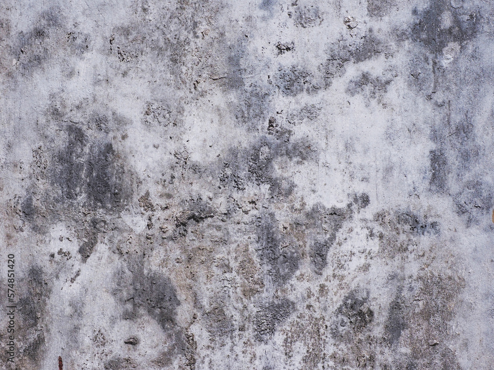 Fototapeta premium Close up blank grey concrete wall background.