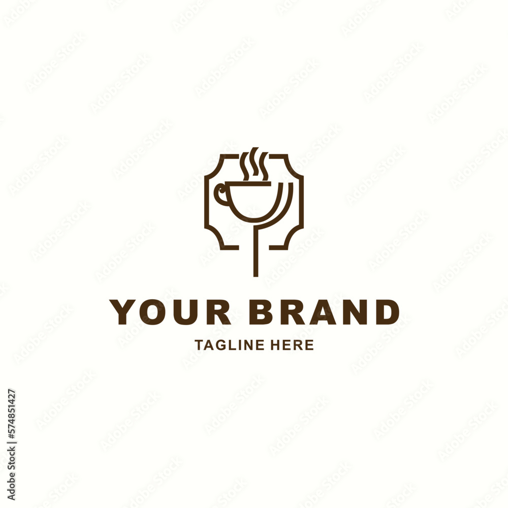 elegant and simple logo for your coffee shop elegant and simple logo for your coffee shop