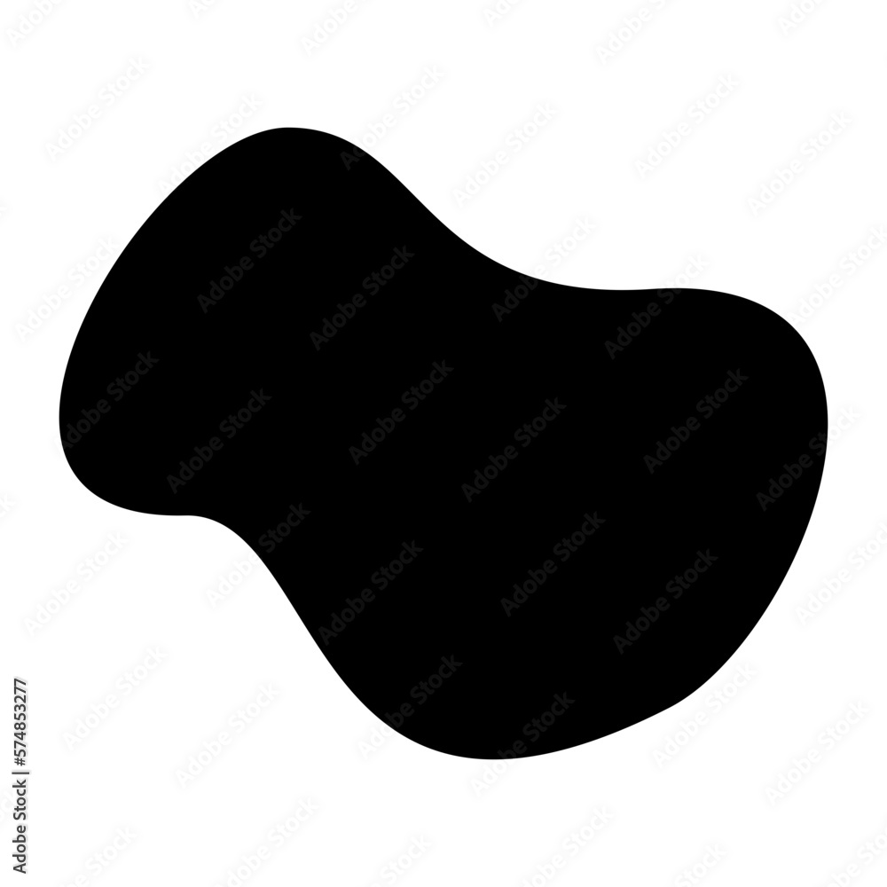 Liquid abstract shape black minimalis Liquid abstract shape black minimalis