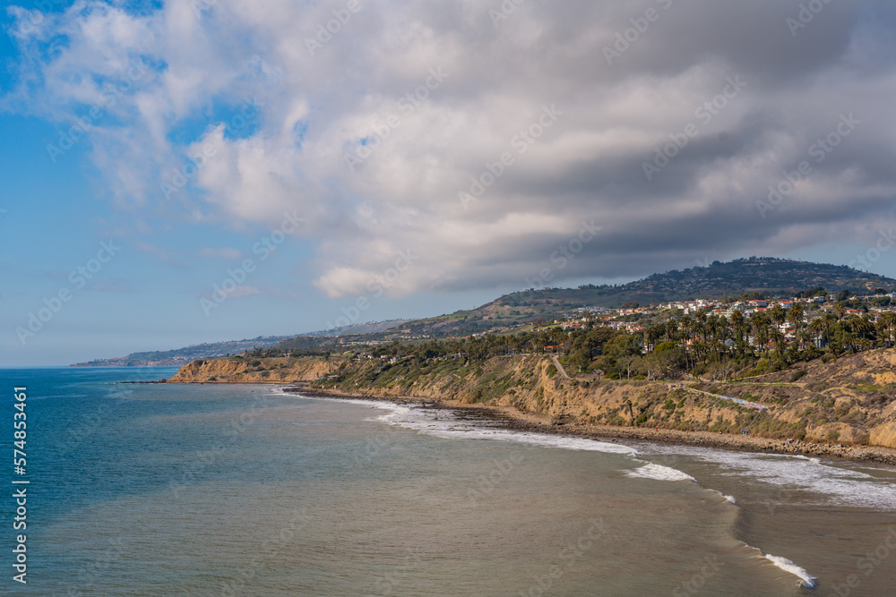Point Fermin Park trees, and landscaping on the coastal cliff of San Pedro. Point Fermin Park trees, and landscaping on the coastal cliff of San Pedro.