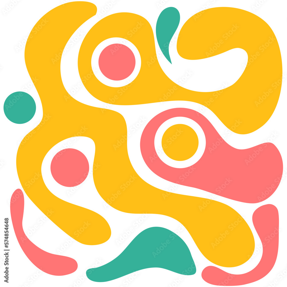 Fototapeta premium Abstract Shape Illustration