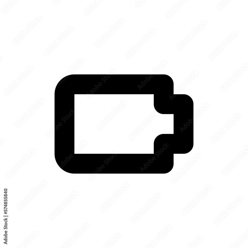 battery line icon battery line icon