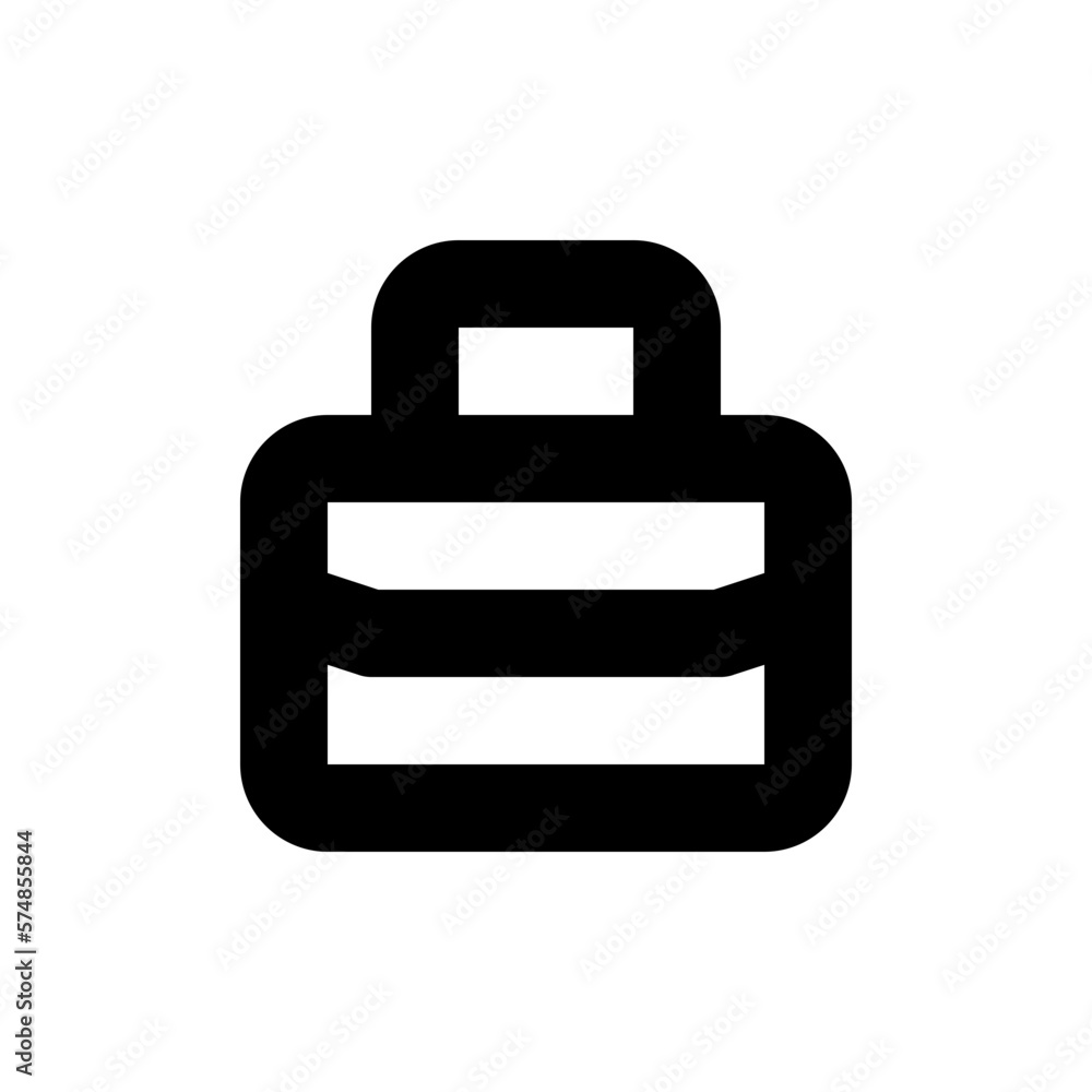 briefcase line icon briefcase line icon