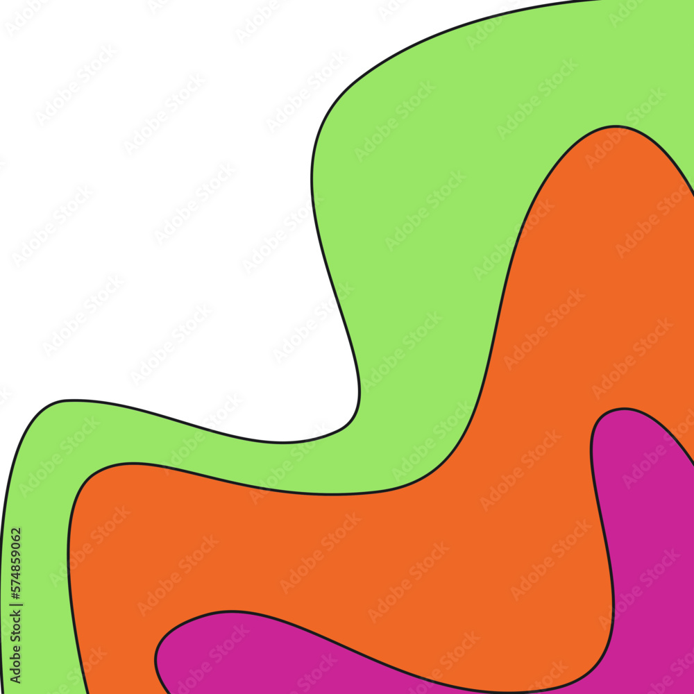 Psychedelic Retro Rainbow Element Psychedelic Retro Rainbow Element