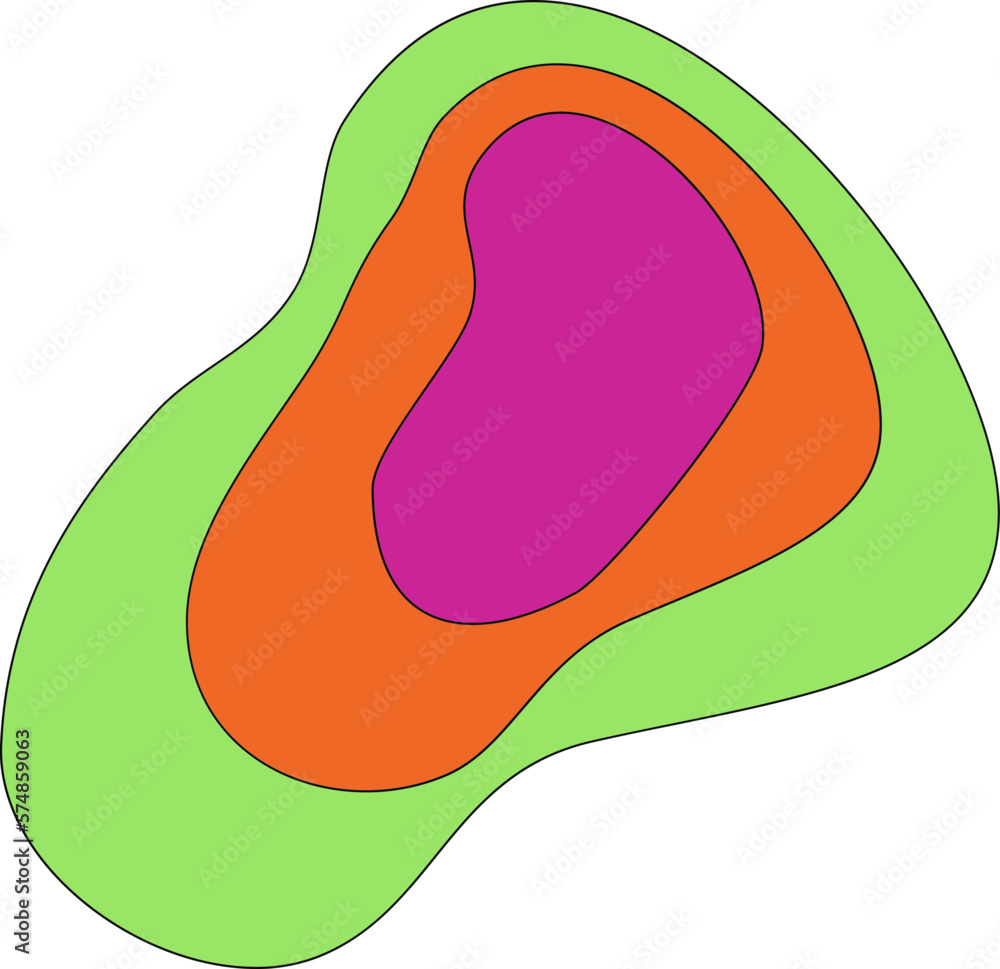 Psychedelic Retro Rainbow Element Psychedelic Retro Rainbow Element