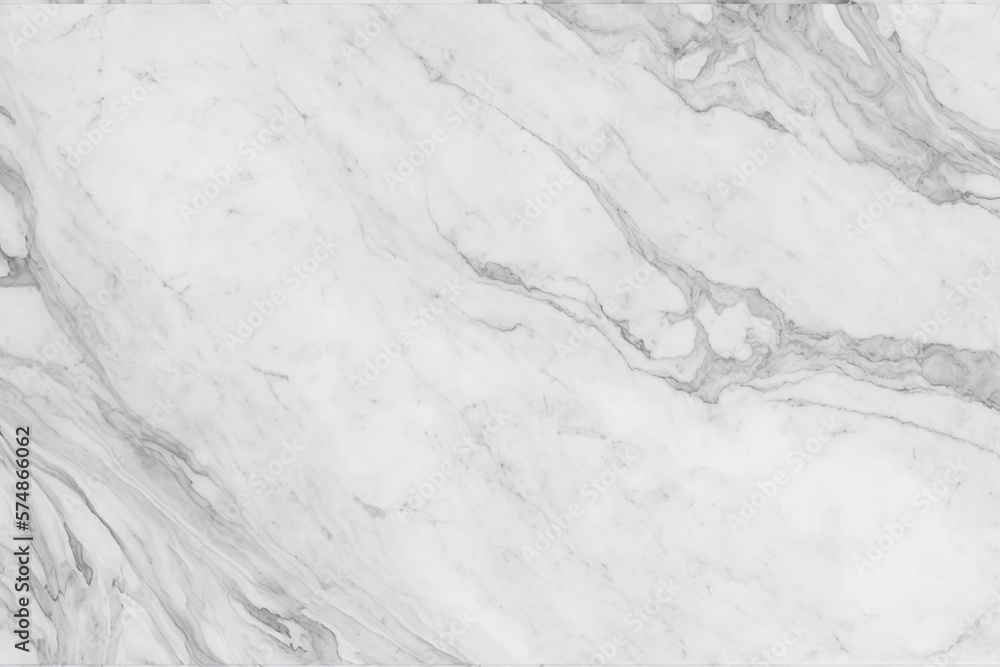 Obraz premium White marble clean stone texture background, AI generated