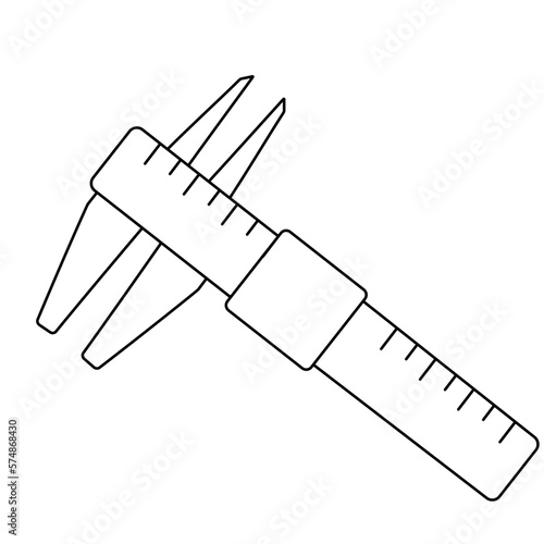 Vernier Caliper ruler stationery