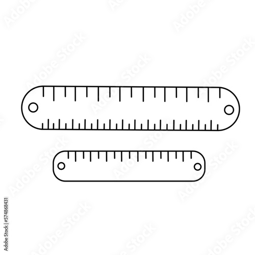 Ruler stationery
