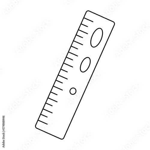 Ruler stationery