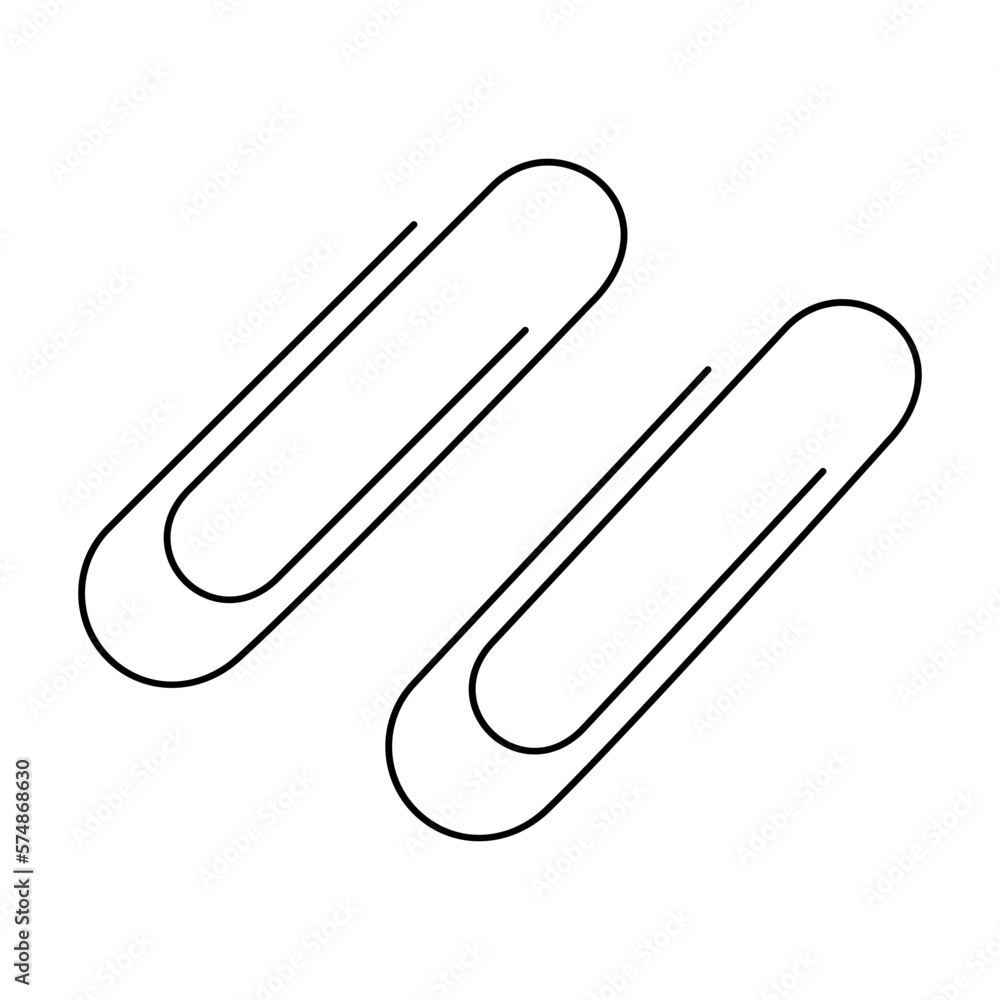 Paper clip stationery