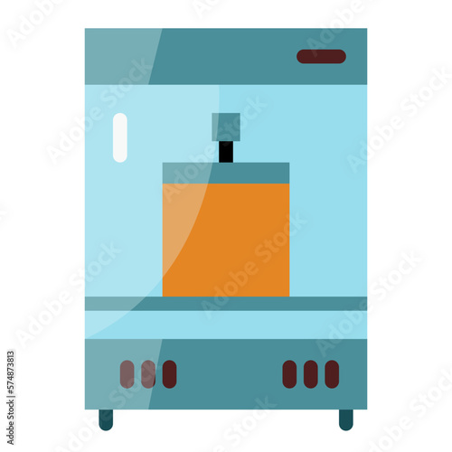 Temperature control flat icon