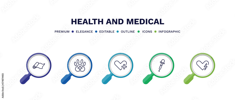 set of health and medical thin line icons. health and medical outline icons with infographic template. linear icons such as yoga mat, veterinary, health care, pipette, defibrillator vector. set of health and medical thin line icons. health and medical outline icons with infographic template. linear icons such as yoga mat, veterinary, health care, pipette, defibrillator vector.