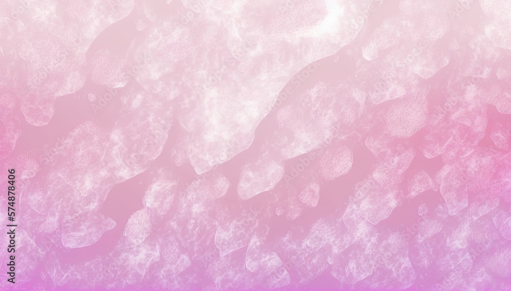 Fototapeta premium Beautiful Designer Seasonal Background with Frosty pink Color Hue Summer Modern Wallpaper Template with Vibrant Hues and Stunning Scenery for Presentation, Ad, and All Applications (generative AI)