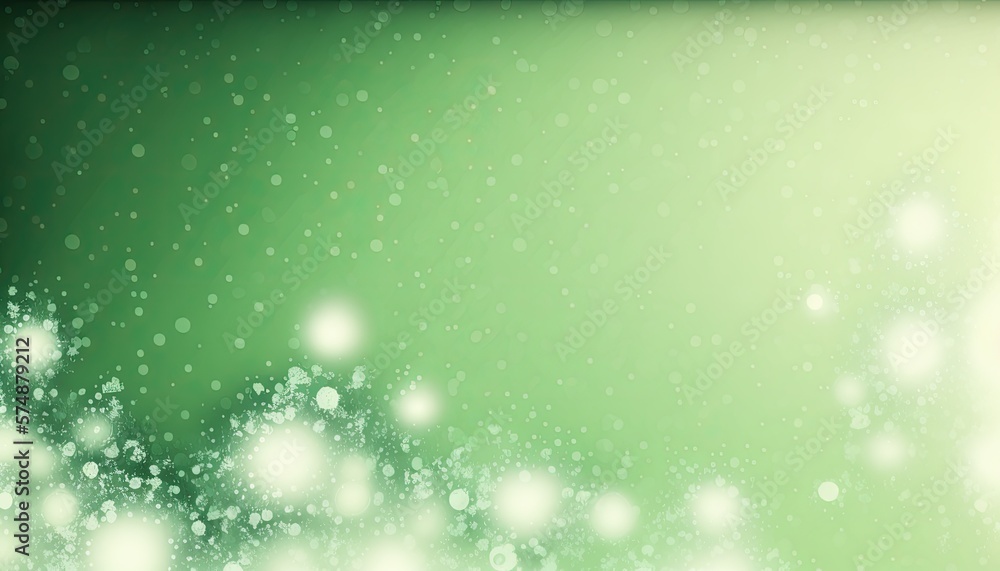 Beautiful Designer Seasonal Background with Light green Color Hue Winter Modern Wallpaper Template with Vibrant Hues and Stunning Scenery for Presentation, Ad, and All Applications (generative AI)