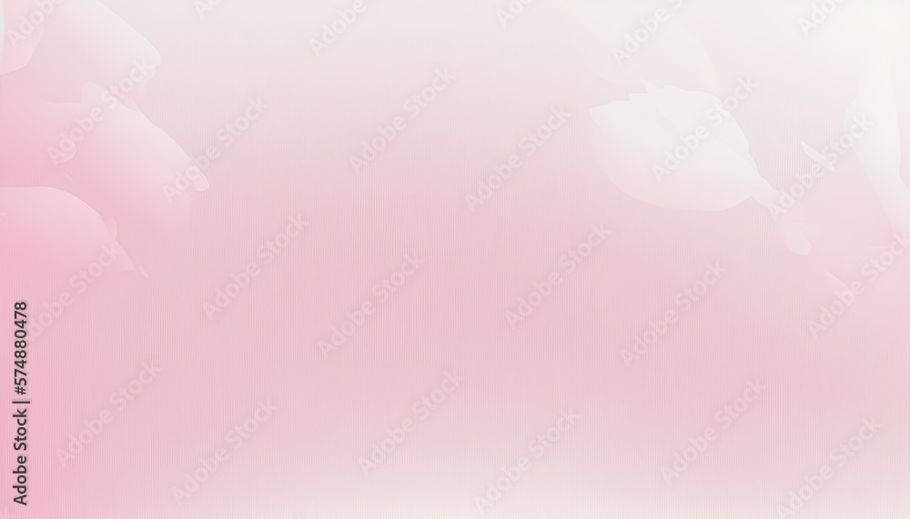 Beautiful Designer Seasonal Background with Pale pink Color Hue Spring Modern Wallpaper Template with Vibrant Hues and Stunning Scenery for Presentation, Ad, and All Applications (generative AI)