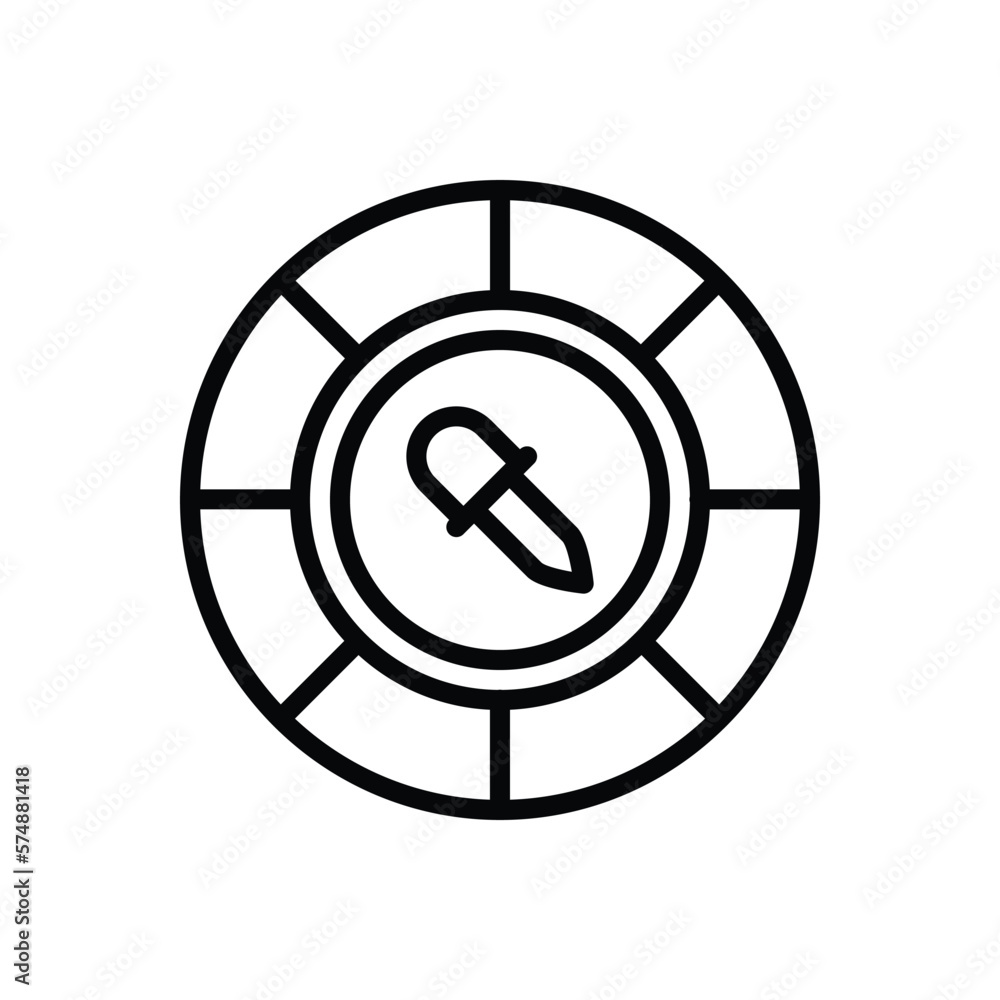 Black line icon for blues Black line icon for blues