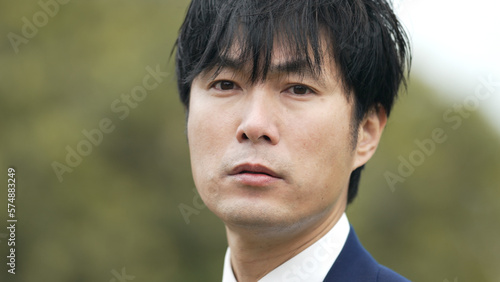 ビジネスマンの男性