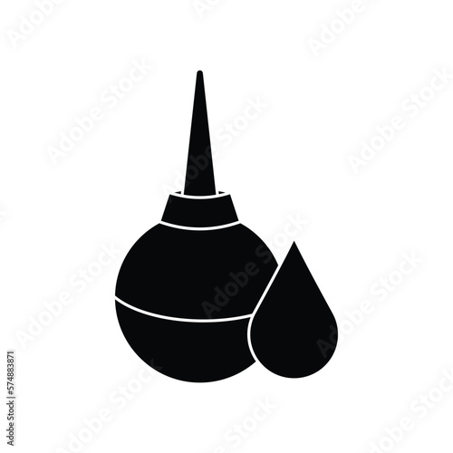 Medical Enema Icon. Healthcare and Medical Symbol. isolated on white background. vector illustration