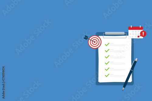 Successful completion of business tasks.