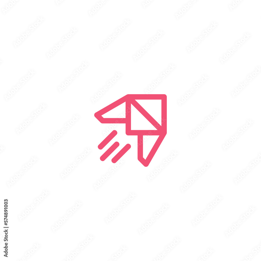 Tool business sending fast message logo for business, web, app, vector