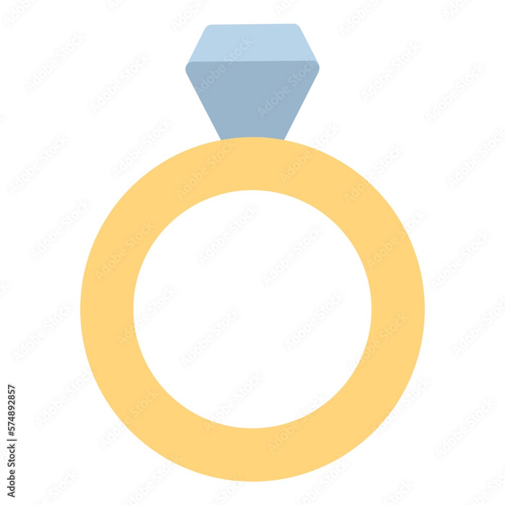 Ring flat icon Ring flat icon