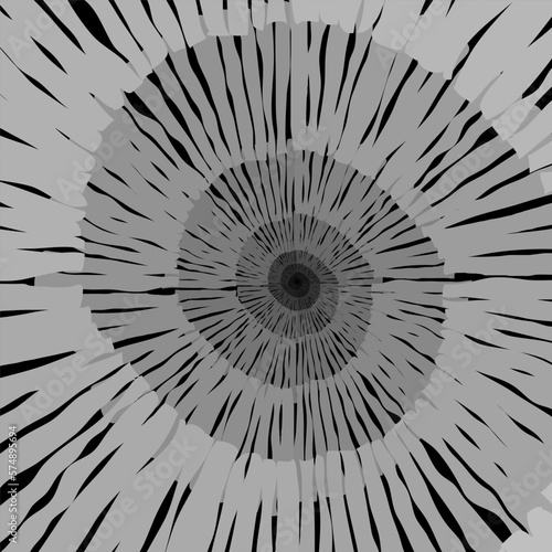 A background image of small straight lines forming a spiral spiraling towards the center. the background is black.