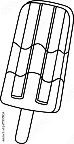 Ice pop icon