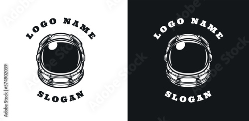 Astronaut Graphic Logo Design