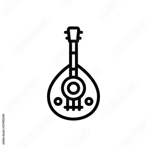 Black line icon for tar