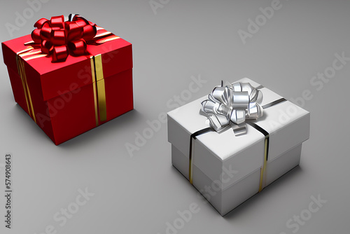 colorful gift boxes in different sizes