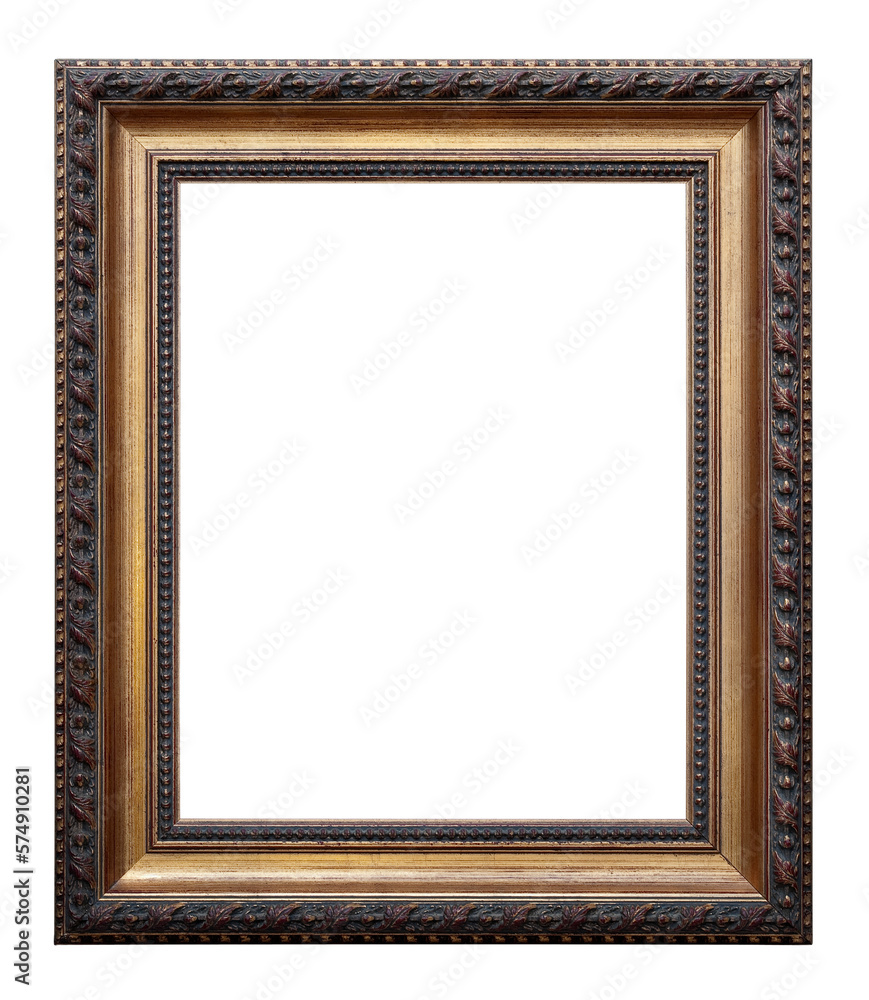 Picture photo frame to put your own pictures in (isolated with clipping path) Picture photo frame to put your own pictures in (isolated with clipping path)